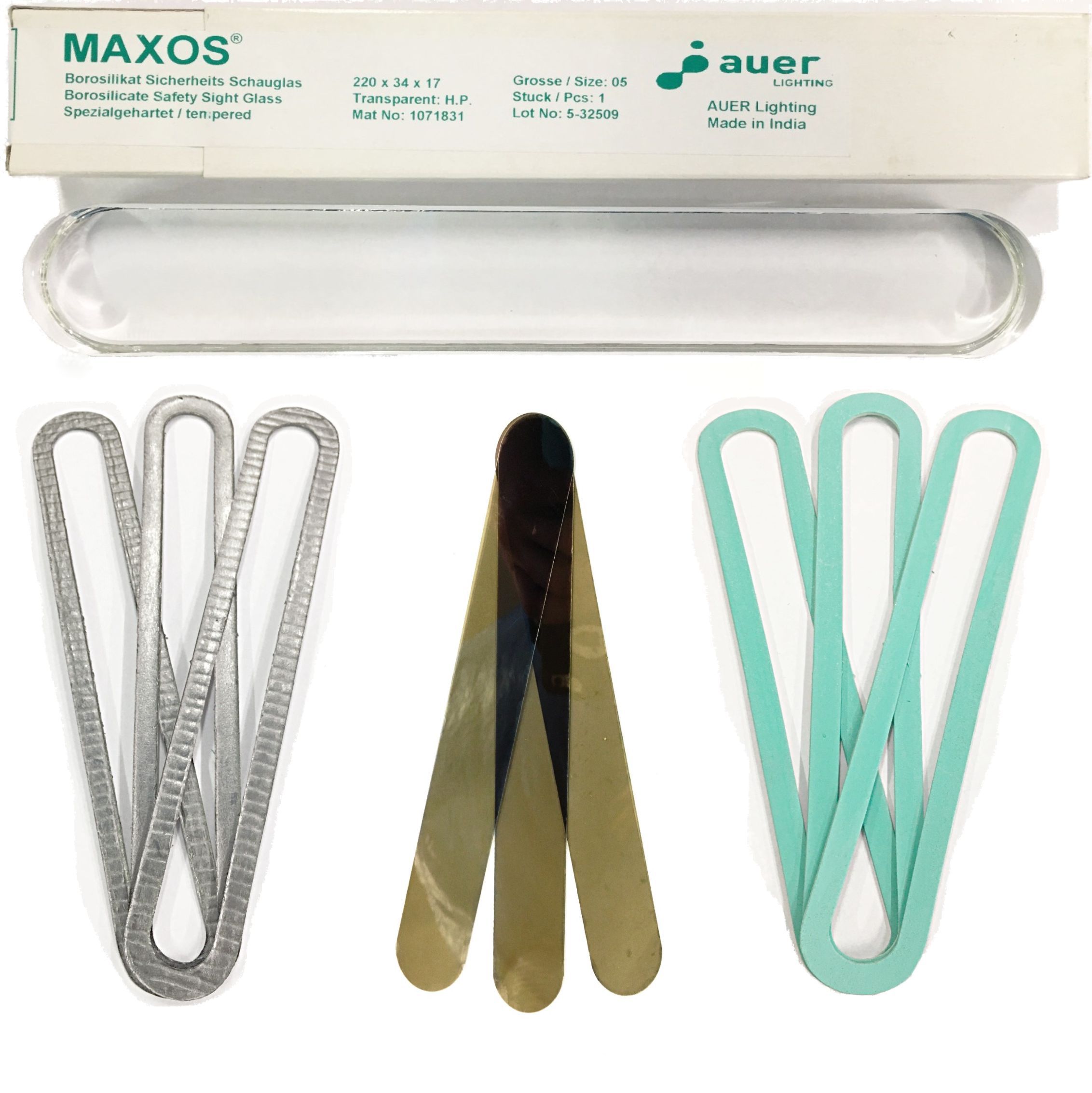 Schott / Maxos Transparent & Reflex Flat Glass Replacement Kits