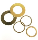 Gauge Glass Washers - Brass and Stainless Steel