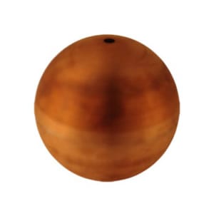 Round Copper Floats with Tube Through