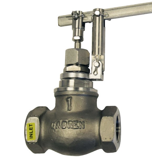 Gadren Stainless Steel Globe Lever Float Valve Hot Water GHLS-SS-V "Valve Only"