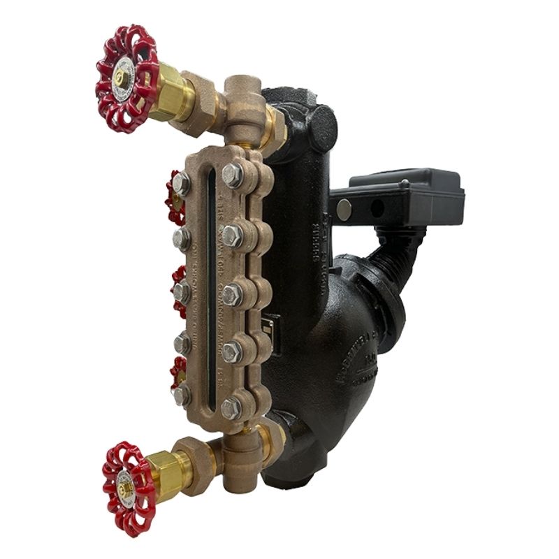 United Brass Bronze Reflex Sight Glass & Valve Kit for McDonnell Miller Water Columns 157,193,194