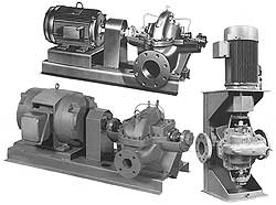 Split Case Pumps Type L, Type LVM, Type JD