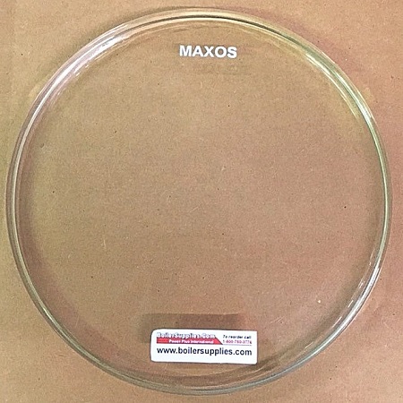 Maxos® Safety Sight Glass Low Pressure - Red Box (400°F Max Temp.) High Pressure - Green Box (Tempered, 500°F Max Temp.)