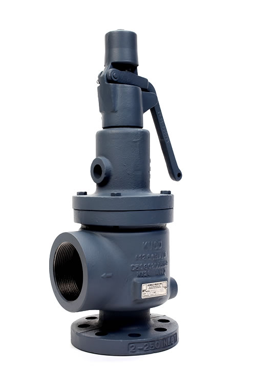 210 PSI Air or Gas Non-Code 2-1/2 Kunkle Pressure Relief Valve 6252FKJ01-NS0210 250# Flg Iron 