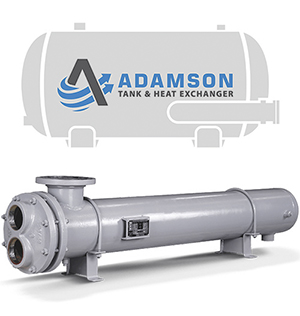 Adamson Liquid to Liquid Heat Exchanger