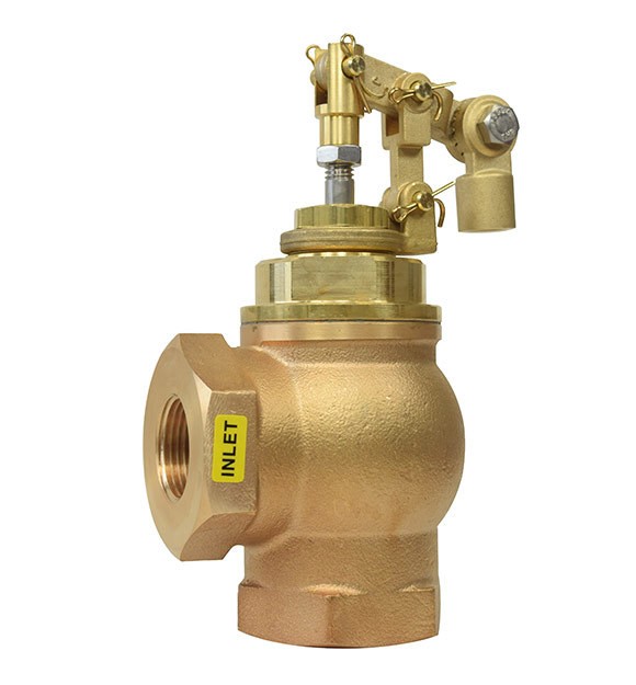 Gadren Bronze Angle Float Valve Cold Water - ACF