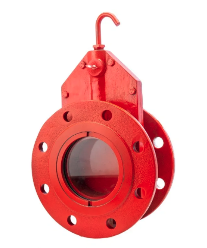 Blast Gate Valve Flanged