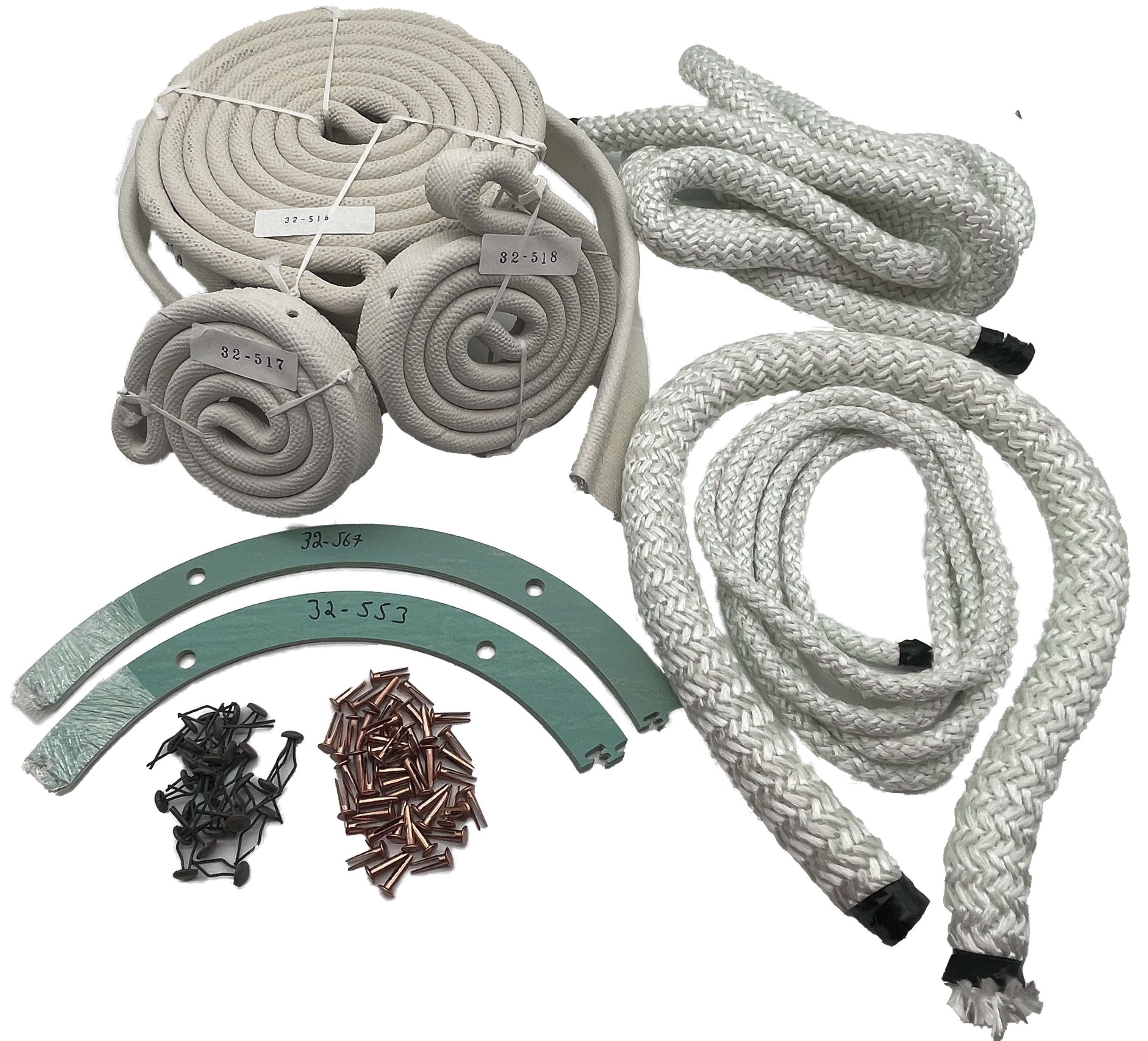 50-100HP Boilers, 48" Dia. Fireside Kit (Old Style, Pre 1975) to fit Cleaver Brooks